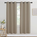 Room Darkening Curtains for Nursery (Taupe / 37"W x 72"L (Pack of 2))