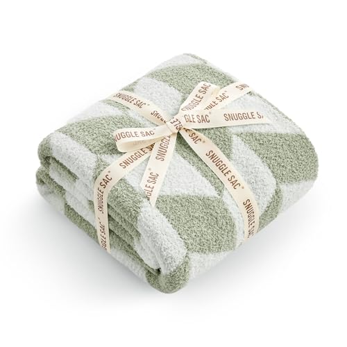Chevron Throw Blanket for Couch (Chevron Green / Throw (50"x60"))