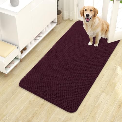 Dog Door Mat for Muddy Paws 40x24 (Russet / 40" X 24")
