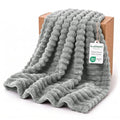 Grey King Size Blanket for Bed (Grey / King (108" x 90"))