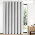 Blackout Patio Sliding Door Curtains (Greyish White / 70"W x 84"L (Pack of 1))
