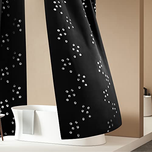 Blackout Curtains (Black/Cubic / 52"W x 95"L (Pack of 2))