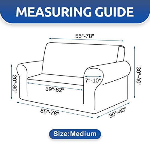 Loveseat Couch Cover (Pureed Pumpkin / Medium)