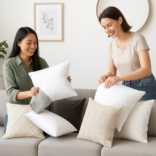 Throw Pillow Inserts 18x18 2 (18x18 / 01: White)