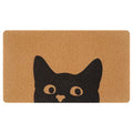 Door Mat Outdoor Indoor Welcome Mats (Cute Cat)