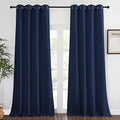 Blackout Curtain Panel (Navy / 52"W x 95"L (Pack of 1))