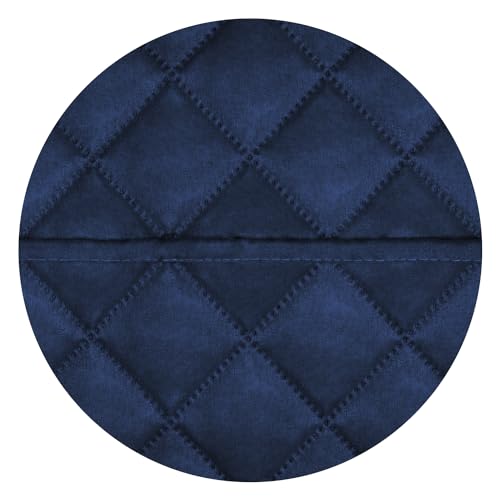 Reversible Quilted Couch Covers for Dogs Loveseat Sofa Cover 54" (Medium-XL / Navy/Navy)