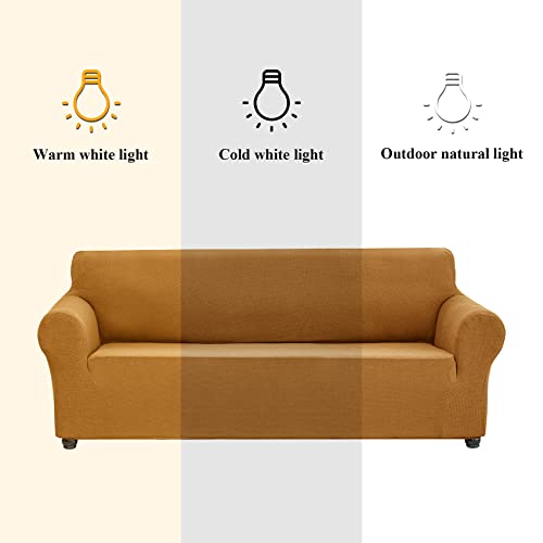 Stretch Chair Couch Cover (Gold / Small（35" - 55"）)