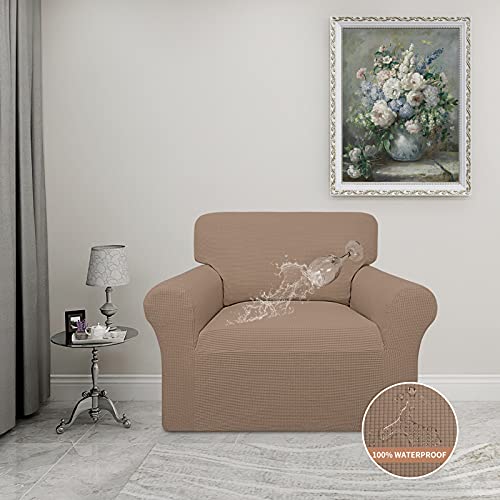 100% Waterproof Chair Couch Cover (Camel / Chair)
