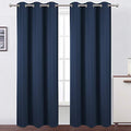 Blackout Curtains 42 x 84 inch (Navy / 42"W x 84"L (Pack of 2))