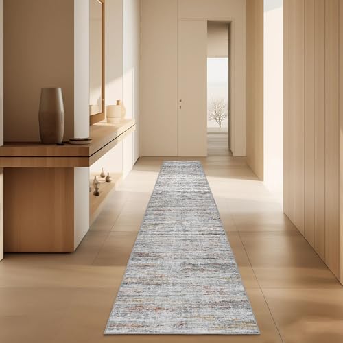 Kitchen Runner Rug 2x12 Runners Rug for Hallways Non (Multi Color / 2' x 12' (Runner))
