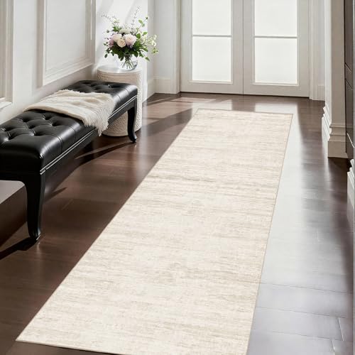 Washable Runners for Hallway 2x6 Runner Rug (Beige / 2' x 6' (Runner))