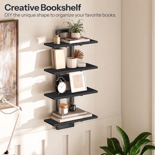 Floating Shelves (Black)