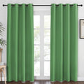 Blackout Curtains 84 Inch Length (Froest Green / 52"W x 84"L (Pack of 1))