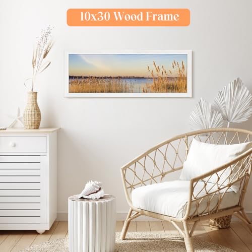 5x15 Wood Frame White (White / 5x15)