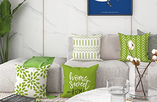 Pillow Covers 20x20 Set of 4 (Sage Green / 20" x 20" (Pack of 4))