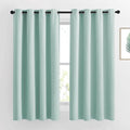 Aqua Blue Room Darkening Curtain Panels (Aqua Blue / 52"W x 63"L (Pack of 2))