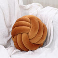 Caramel Knot Pillow Ball (A1-caramel / 8inch)