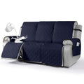 Waterproof Recliner Couch Covers Washable (Dark Blue / 3 Seater)