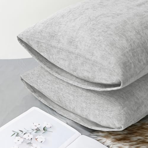Decorative Throw Pillow Covers 26 X 20 Inches Moonbeam Gray (26" x 20" (Pack of 2) / Moonbeam Gray)