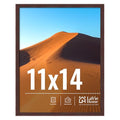 11x14 Picture Frame for Wall Display (Brown / 11x14)