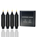 5 inch Black Taper Candles (5 inch / Black)