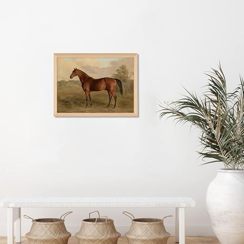 Rustic Horse Wall Art (Brown Horse / 10"L x 8"W)