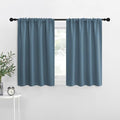 RV Blackout Curtains for Camper Windows (Smoky Blue / 34"W x 30"L (Pack of 2))