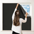100% Blackout Curtains for Bedroom (Black / 57"W x 118"L (Pack of 1))