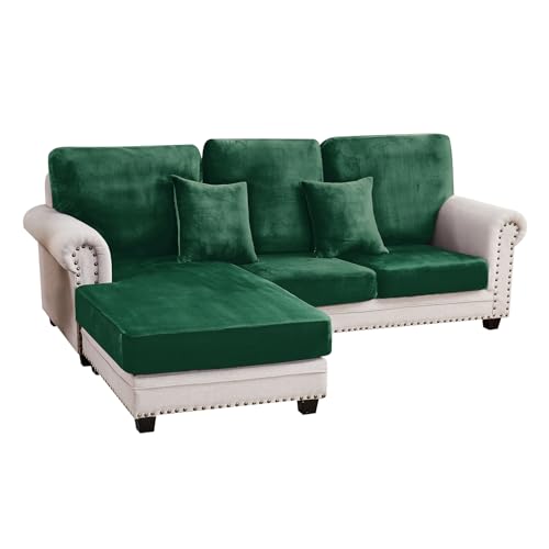 Couch Cover 3 (Christmas Green / 2 Seater + Chaise)