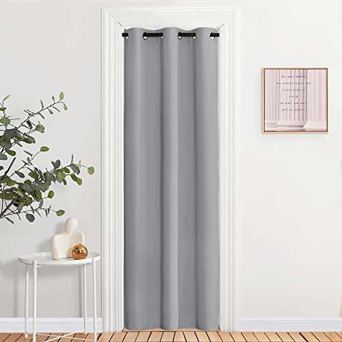 Room Darkening Curtains for Living Room (Silver Grey / 37"W x 84"L (Pack of 2))