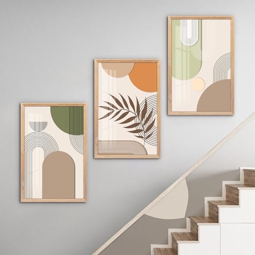 Sage Green Boho Wall Art (Boho Green-01 / 24X36IN)