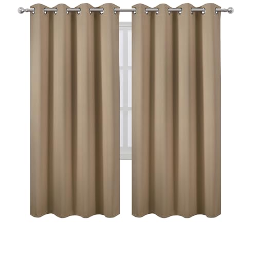 Natural Thermal Blackout Curtains (Natural / 52"W x 72"L (Pack of 2))