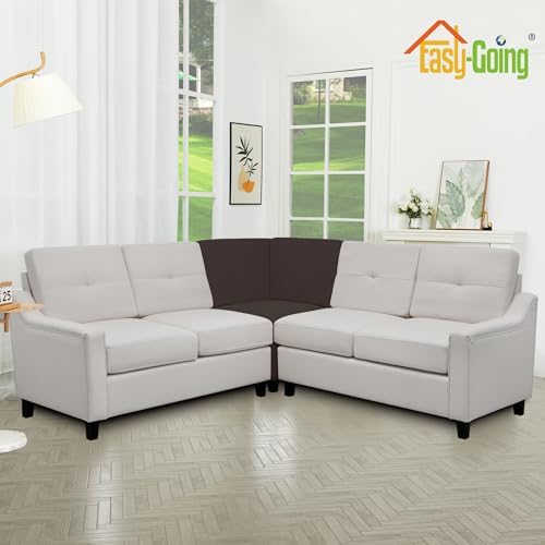 Stretch Soft Sectional Corner Sofa Couch Slipcover Chocolate (Medium Sectional Corner / Chocolate)