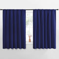 Blackout Curtains for Bedroom (Navy Blue / 70"W x 63"L (Pack of 2))