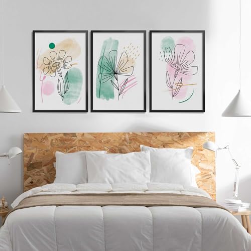 22x28 Picture Frame for Wall Display (Black / 22x28)
