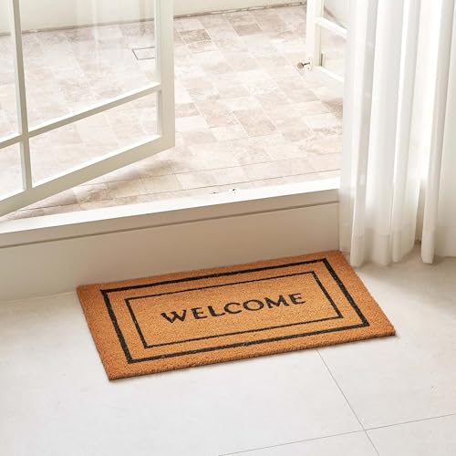 Coco Coir Door Mat with Heavy Duty Backing (Double Box)