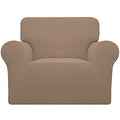 Stretch Oversized Chair Slipcover with Arm Washable Camel (Small-XL Chair / Camel)