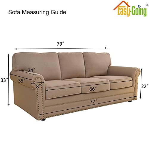 Stretch Couch Covers for Sofa Washable Large Dark Gray (Large Sofa / Dark Gray)