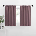 Blackout Curtains for RV Windows (Dry Rose / 29"W x 20"L (Pack of 2))