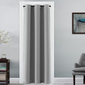 Doorway Curtain Blackout Closet Door Curtain Room Divider Window Treatment Curtain for Bedroom Thermal Insulated Privacy Drape Soundproof Grommet (42"W x 80"L (Pack of 1) / Dove Gray)