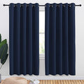 Blackout Curtain Panels (Navy / 70"W x 72"L (Pack of 2))