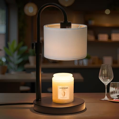 Candle Warmer Lamp with Timer (White)