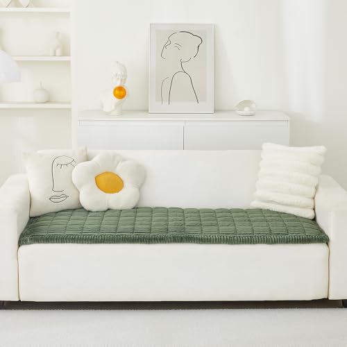 Couch Covers for Dogs Washable (Green / 27.6" X 59")