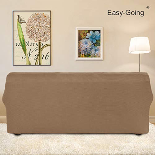 Stretch Couch Covers for Sofa Washable Large Camel (Large Sofa / Camel)