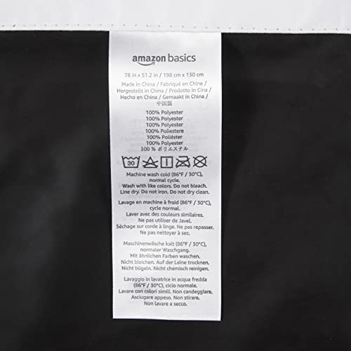Portable Blackout Curtain Shade with Suction Cups (White / 2-Pack)