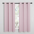 Baby Pink Blackout Curtains for Laundry 42" w x 48" L 2 Panels (Baby Pink / 42"W x 48"L (Pack of 2))