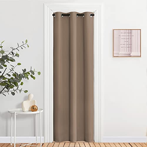 Blackout Window Curtains 84 inch Long (Cappuccino / 37"W x 84"L (Pack of 2))