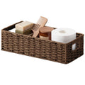 Toilet Tank Tray (Dark Brown / 14¼" L x 6¾" W x 3¾" H)