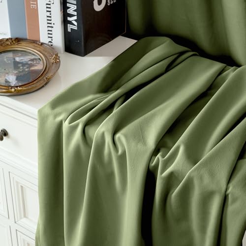 Sage Green Velvet Curtains (Sage Green / 52"W x 84"L (Pack of 2))